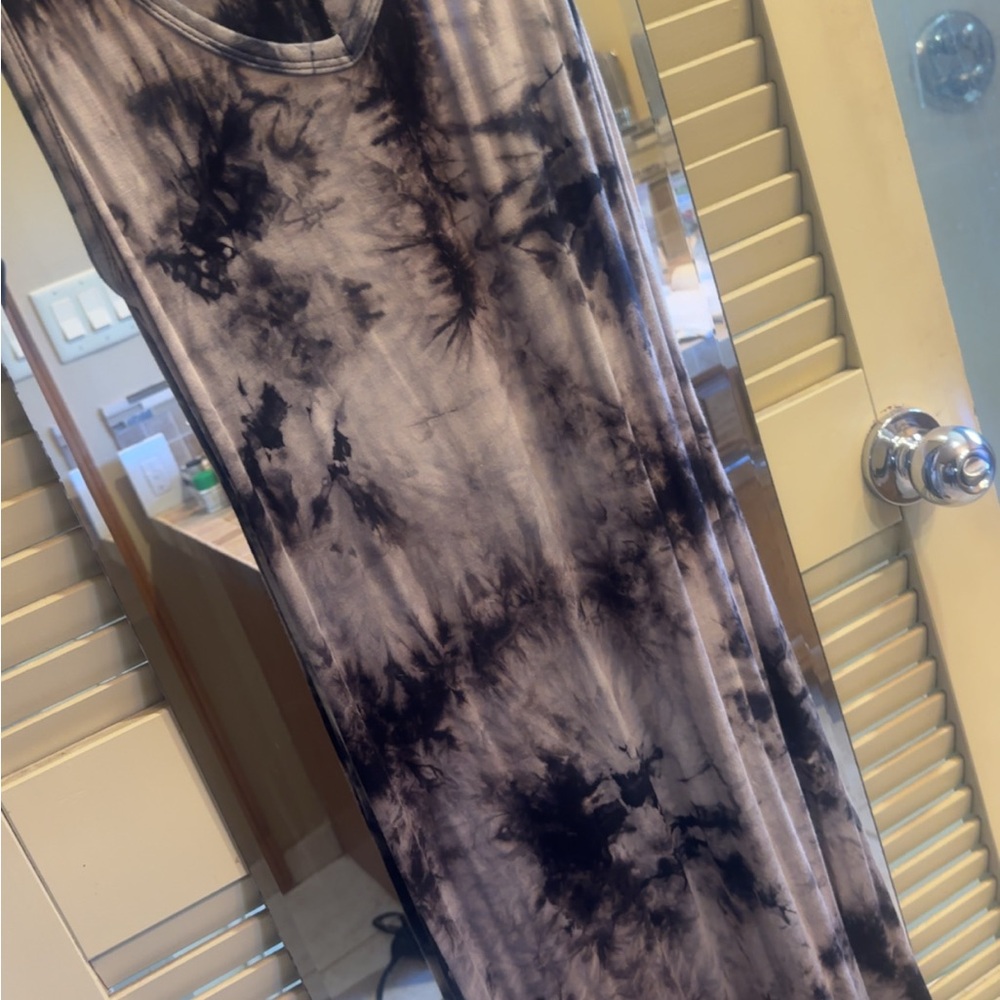 Olivia Rae Elegant Gray Dress